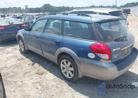 2008 Subaru Outback 2.5I/2.5I L.l. Bean Edition из США, поврежденный, VIN 4S4BP61C28736427